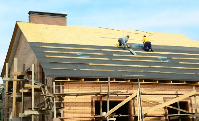 First underlayment of residential roofing