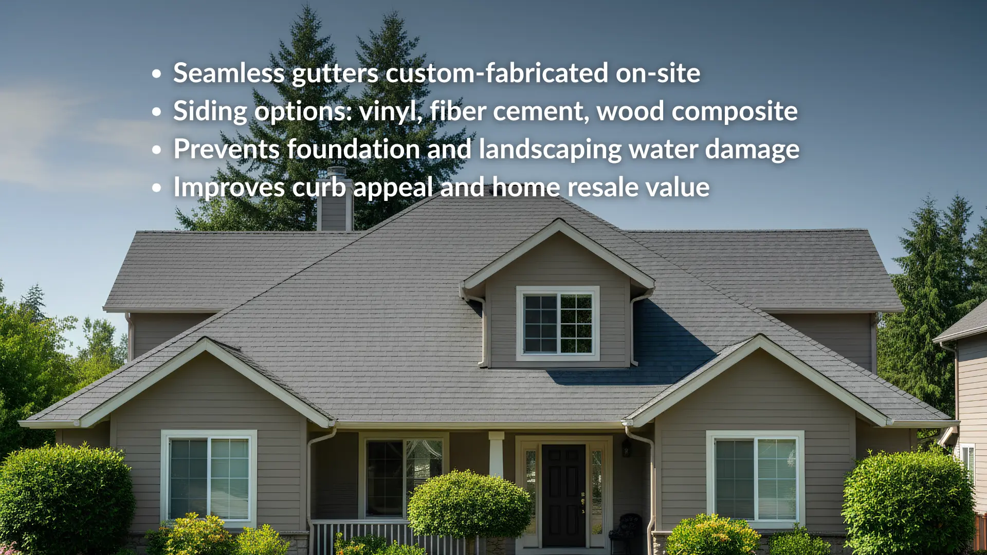 Exterior Upgrades service details