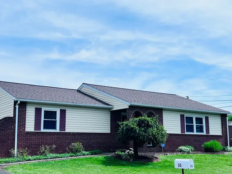 Maryland home with new roof installation by FifthSunRoofing