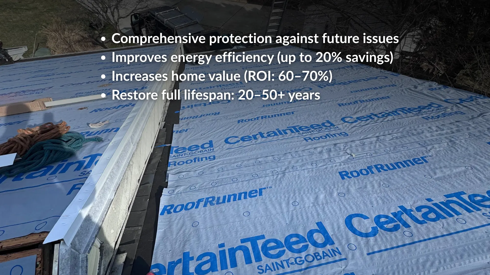 New Roof Installation service detail