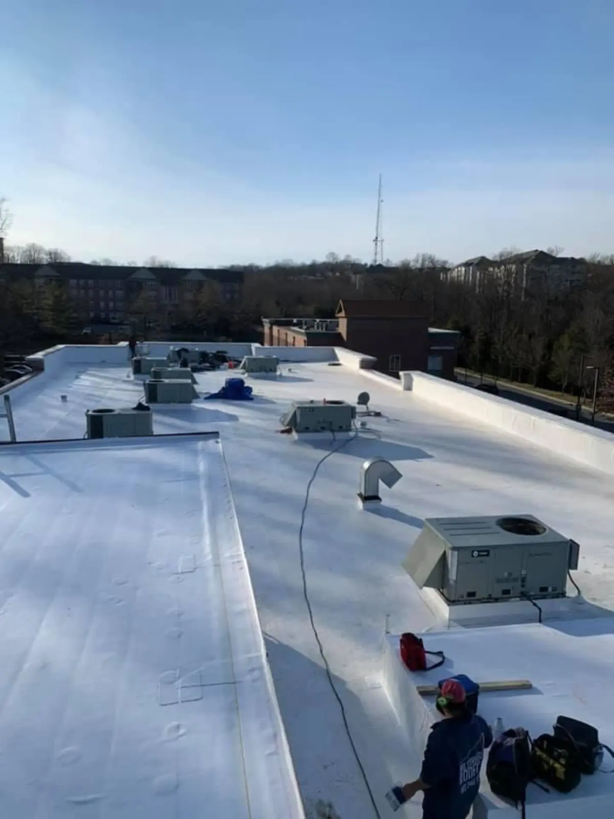 Commercial Roof coating