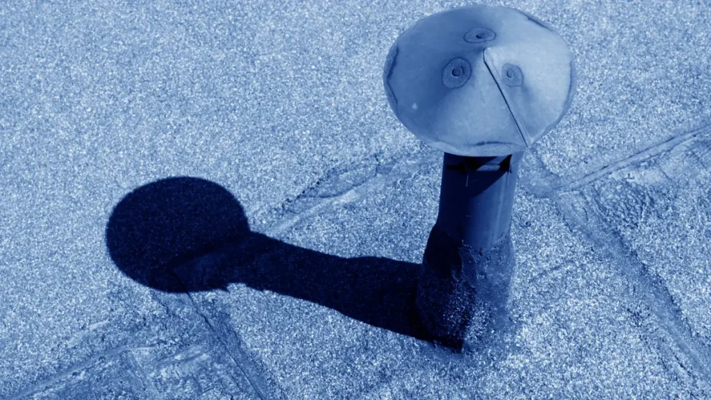 Roof Leak Around A Pipe Vent